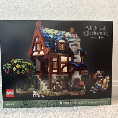 LEGO Ideas Medieval Blacksmith 21325 2164 pcs 18+ Batteries Included