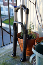 Rockshox Recon RL 27.5 Tapered Air Forks 130mm Travel, Black, 15x100 Non-Boost