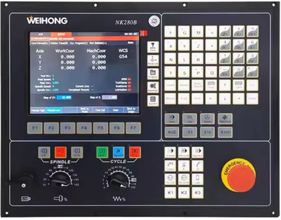 WEIHONG NK280B Controller Software NC Studio V10 4 Axis ATC Spindle Integrated C