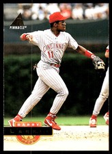 Barry Larkin 1994 Pinnacle #12 Reds MLB READ FREE SHIPPING AutographDen