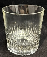 MCM Crisal Lead Crystal Cut Glass Old Fashioned Whiskey Portugal EACH Vlm Disc.!