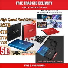 Portable External SSD USB 3.1 Type-C 1TB 2TB 4TB PC Mac Storage