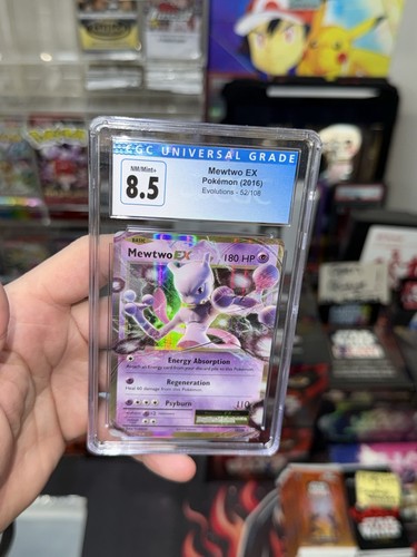 Mewtwo-EX graded CGC 8.5 for sale on eBay