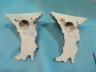 VINTAGE CERAMIC EXOTIC LADY WALL SHELVES 2 LOT — photo 4