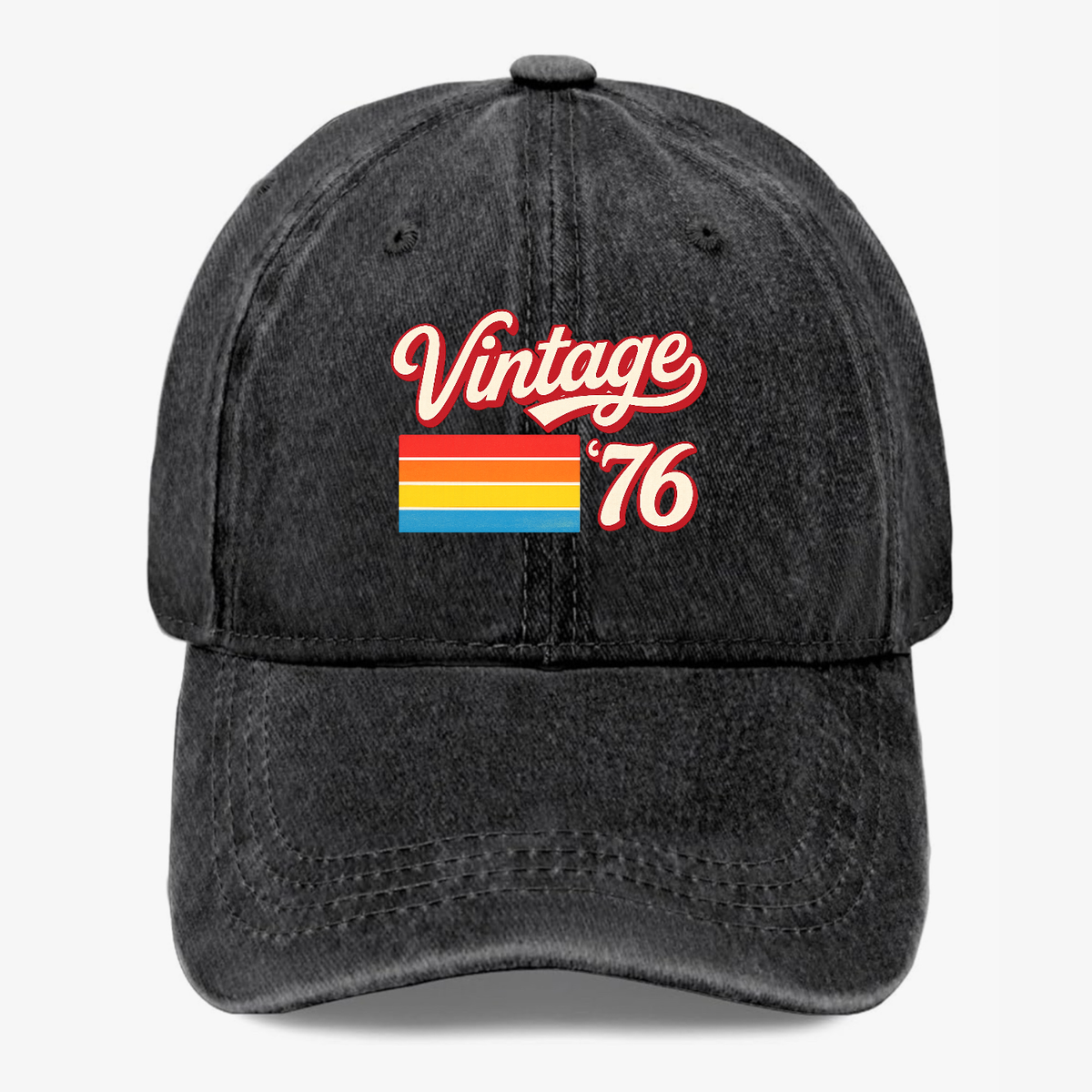 Cotton Baseball Cap, Personalized Vintage Birthday Gift, Adjustable Snapback 78th Birthday Gifts Personalized Vintage Hat 78 Years Old  main image 2