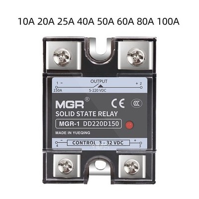 MGR DD220D Solid State Relays Module DC-DC 10A 20A 25A 40A 50A 60A 80A 100A