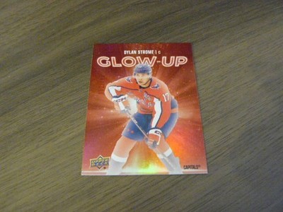 2025/26 upper deck  glow-up  red # gu-12 dylan strome