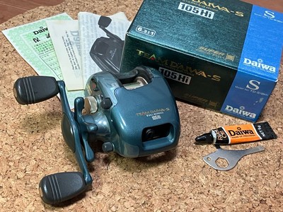 Team Daiwa-S TD-S 105Hi Baitcasting Reel Excellent w/ Box & Accessories Rare