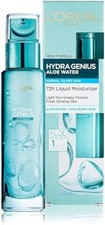 Nueva crema hidratante de agua y ácido hialurónico L’Oréal Paris Hydra Genius Aloe 70 ml