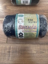 Bonnie Braided Macrame Craft Cord 100 Yds Total 6mm Craft Cord Navy