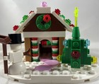 Gingerbread House Christmas Village custom design made w/ LEGO bricks — photo 7