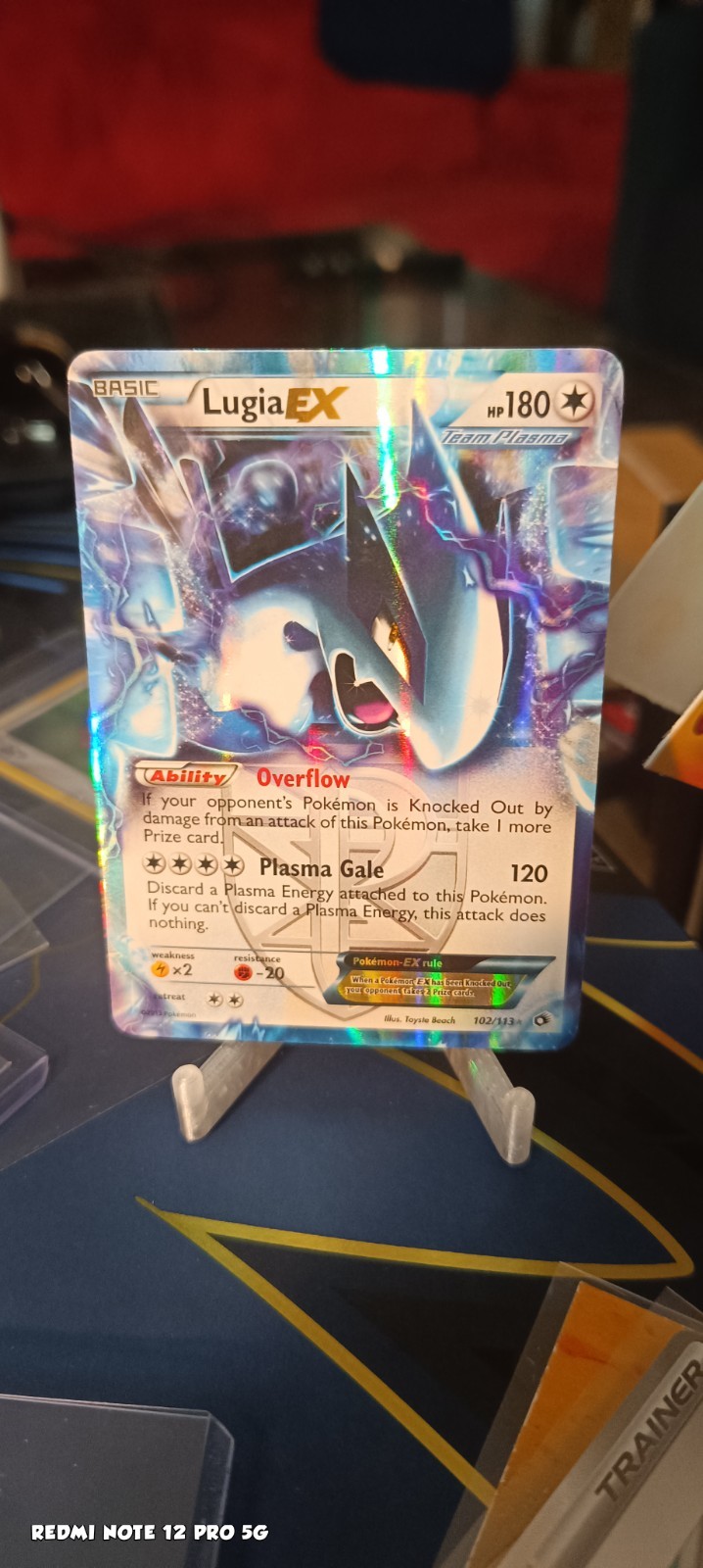 Lugia EX (Team Plasma) 102/113 Legendary Treasures Holo
