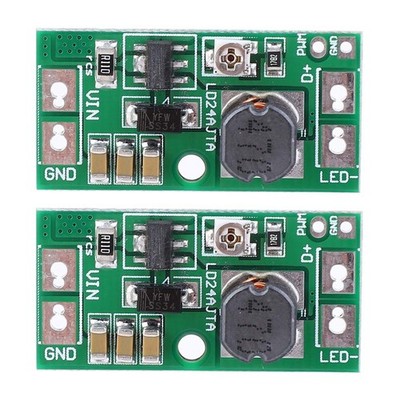 2PCS 20W Boost Converter, LD24AJTA Constant Current LED Driver, 6 25V Adjusta...