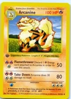 New ListingArcanine 023/102 | 1st Edition Base Set Shadowless | LP | Pokemon TCG