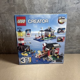 LEGO CREATOR 5770 Lighthouse Island &ndash; Retired 100% Complete set W/Manuals & Box
