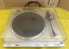 Fisher MT-650 direct drive turntable vintage record player studio standard vgc