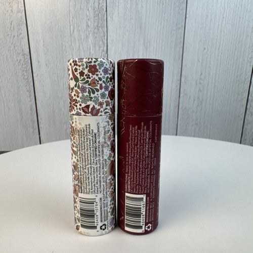 Beekman 1802 Honeyed Grapefruit & Fig Leaf Two Goat Milk Sheer Tinted Lip Balms - Picture 2 of 6