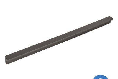 Top Knobs TK1046AG Minetta 12  Tab Cabinet Pull Ash Gray New Sealed
