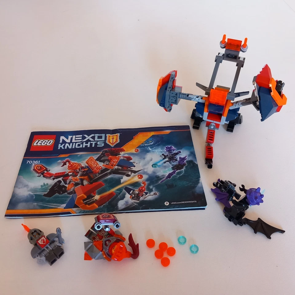 LEGO 70361 NEXO KNIGHTS MACY HALBERT BOT DROP DRAGON ROBOT STAR WARS NINJAGO lot - Photo 2/4