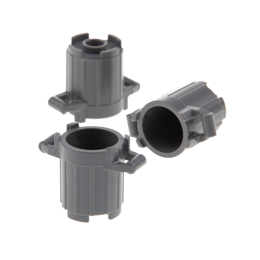 3x Lego Bin Small 2x2x2 New-Dark Gray Container Bucket 4626645 28967 92926