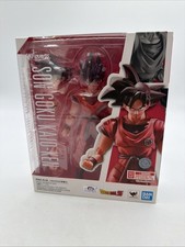 SH Figuarts Dragon Ball Z Son Goku Kaio Ken 180000 Power Level US Seller