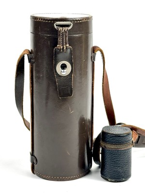 Vintage Brown Leather LEICA Camera Lens Case