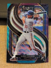 2025 Panini Select Larry Walker Tri Color Prizm SP Premier Level #182