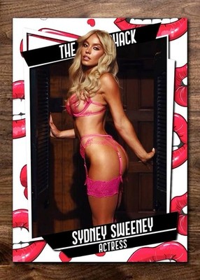 Sydney Sweeney Custom Made Adult The Card Shack 004