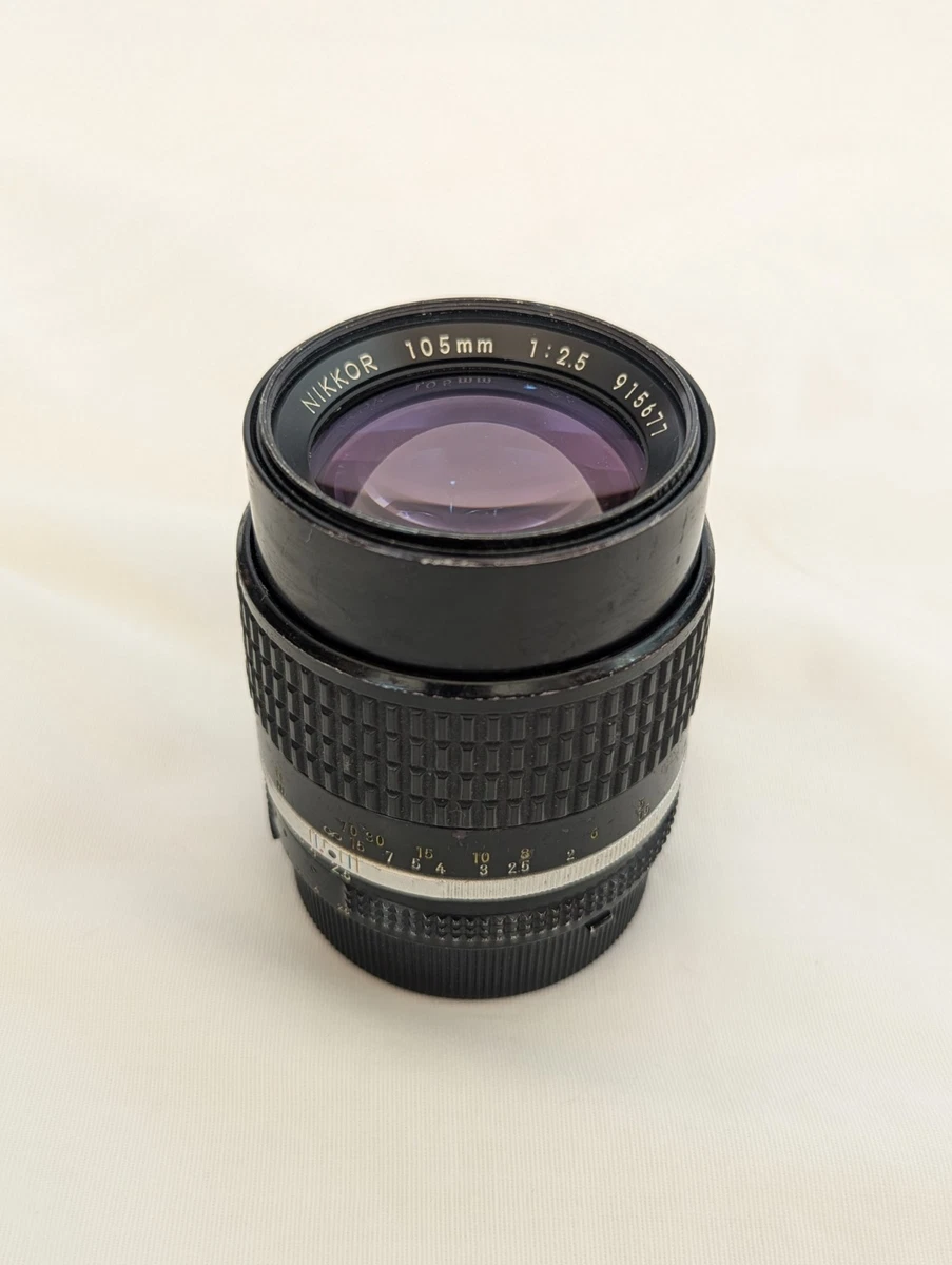 Preços baixos em Lentes de câmera Nikon 105mm f/2.5 | eBay