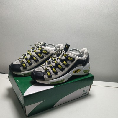 Puma Cell Endura Patent 98 Size UK Puma White Blazing Yellow in Box  UK - Main Image