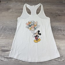 Disney Mickey Mouse Balloon Racerback Tank Top - Next Level Ideal T - Medium
