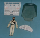 vintage G.I. GI JOE gijoe SNOW CAT PARTS LOT + FROSTBITE figure windshield +++