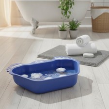 Textured XL Footbath for Sand  Dirt Removal - Perfect for Pool  Beach Days