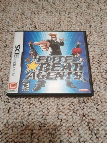 Elite Beat Agents (Nintendo DS, 2006) Complete CIB w/ Manual + Inserts - Tested