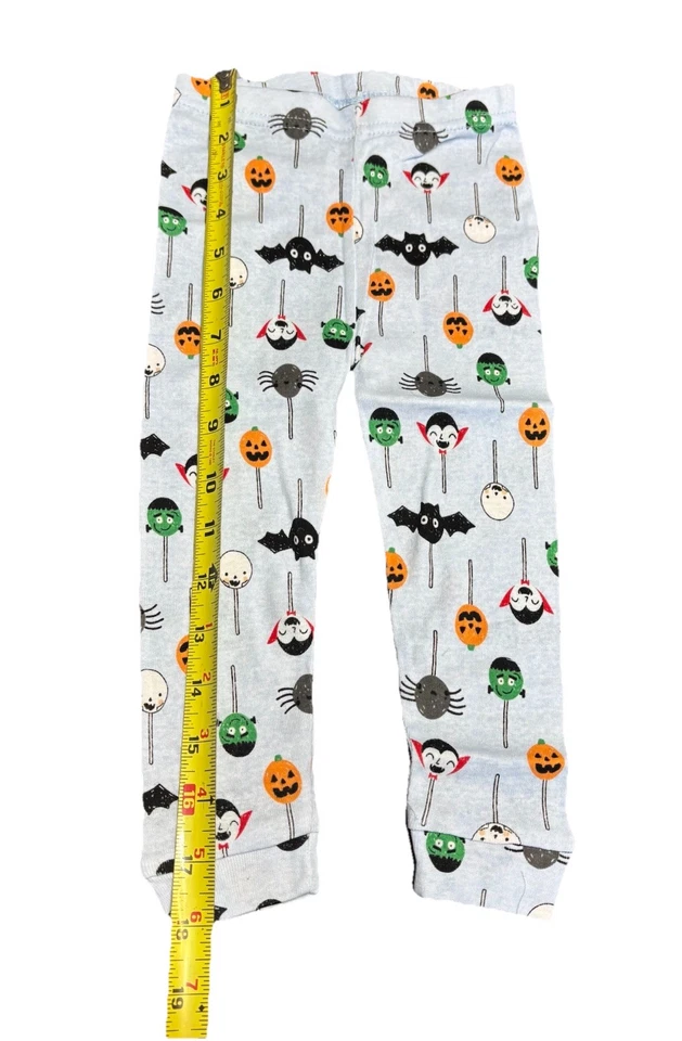 Juego de 2 dulces de Halloween para dormir para niños talla 18M nuevo sin etiqueta. Cutie Pie Co Foto 4 de 4