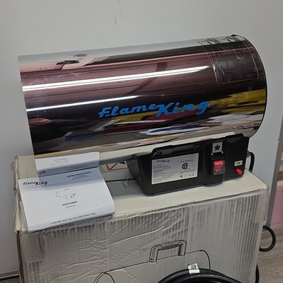 #ad Flame King Portable Forced Air Propane Heater Blower 60000 BTU Output $84.15