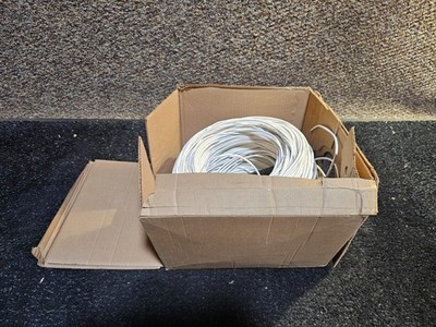 CCT Cable 725210WH1B 22/6 Stranded Plenum Shielded Security Cable, 1000' White