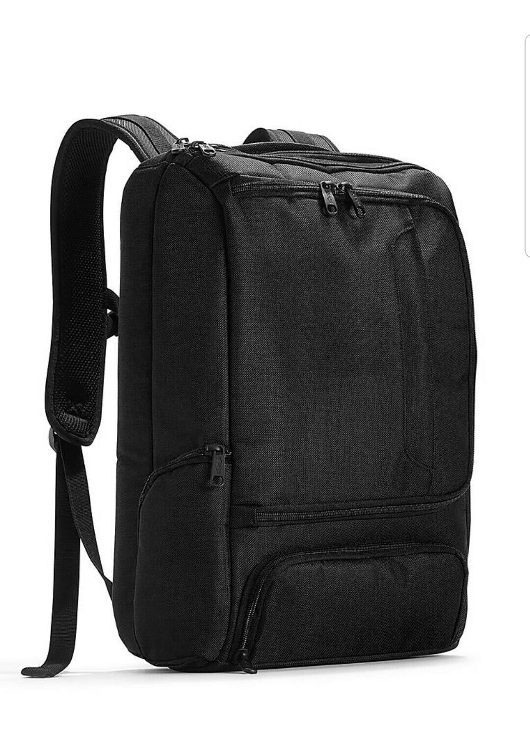 eBags Professional Slim Pro Slim Laptop Backpack, Solid Black, New with Tag