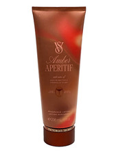 NEW VICTORIA'S SECRET AMBER APERITIF SCENTED FRAGRANCE LOTION 8 OZ CAFE VICTORIA
