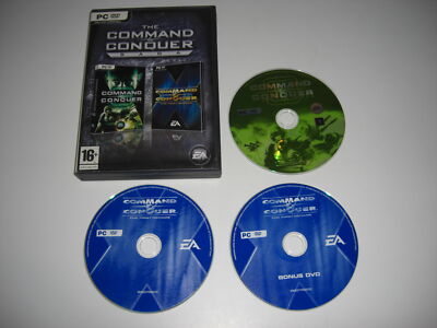 Command & Conquer SAGA PC DVD inkl. DAS ERSTE JAHRZEHNT & C&C 3 Tiberiumkriege NM X2