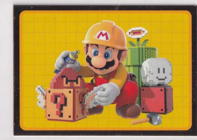 Panini Super Mario Playtime 2023 Sticker No. 86 Mario Gold Parallel