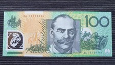 AUSTRALIA $100 2013 LAST PREFIX Stevens/Parkinson UNC Banknote EL13 764491