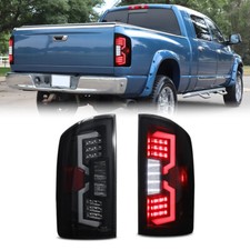Smoke Led Tail Lights For 2002-2006 Dodge Ram 1500 2500 3500 Pickup Rear Lamps Smoke Led Tail Lights For 2002-2006 Dodge Ram 1500 2500 3500 Pickup Rear Lamps