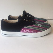 INKKAS HANDMADE PERU VEGAN SNEAKERS WOMENS SZ 10 MENS SZ 8 New