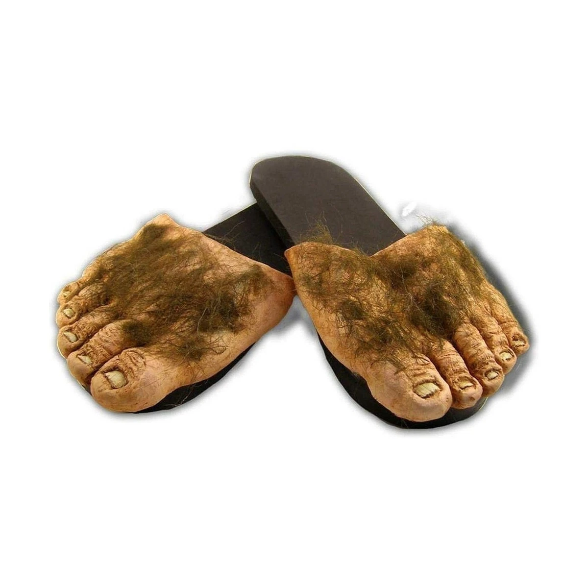 Amazon.com | Extpro Caveman Slippers Furry Monster Novelty Warm Winter  Plush Bigfoot Indoor House Shoes for Adults Kids (Medium) | Slippers