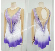 457.Children's adult figure skating clothing can be customized