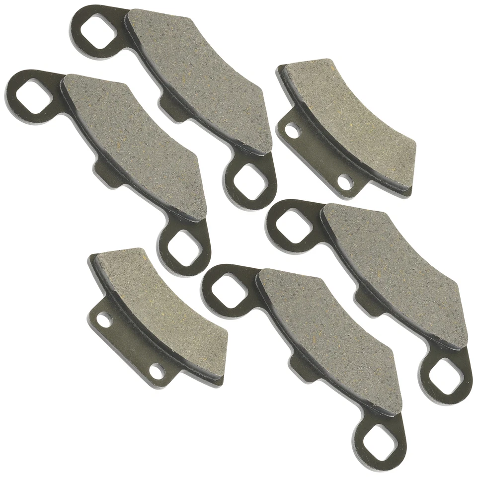 Pastillas de freno delanteras traseras Polaris Big Boss 500 6X6 1998 1999 Foto 4 de 4