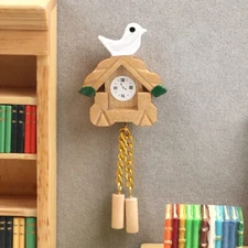 AirAds Dollhouse 1:12 Miniatures Cookoo Clock /Doll House Lovely Cuckoo Clock