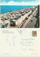 ASCOLI PICENO (007) - PORTO S. GIORGIO seafront and beach - FG/Vg 1967