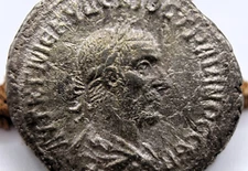 Roman Provincial | Antioch, Syria | Trajan Decius | AR Tetradrachm | Eagle & SC